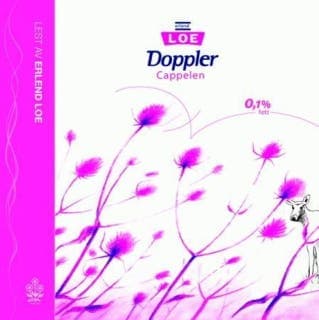 Doppler – Erlend Loe, lydbokens omslag