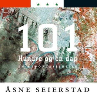 Hundre og én dag – Åsne Seierstad, lydbokens omslag