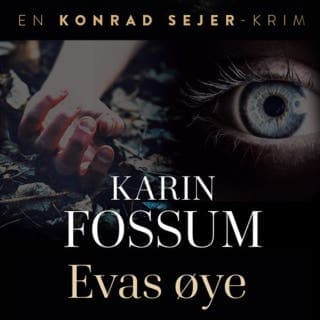 Evas øye – Karin Fossum, lydbokens omslag