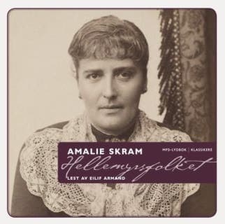 Hellemyrsfolket – Amalie Skram, lydbokens omslag