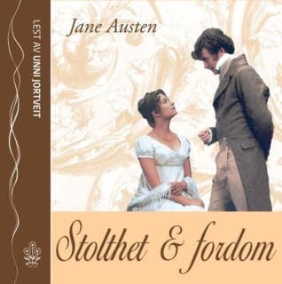 Stolthet og fordom – Jane Austen, lydbokens omslag