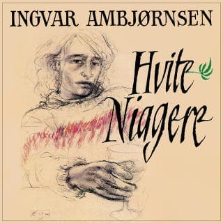 Hvite niggere – Ingvar Ambjørnsen, lydbokens omslag