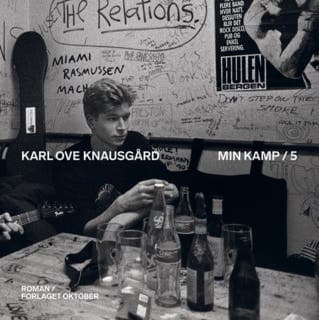 Min kamp 5 – Karl Ove Knausgård, lydbokens omslag