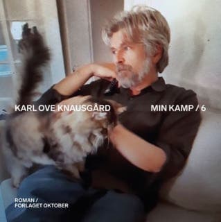 Min kamp 6 – Karl Ove Knausgård, lydbokens omslag