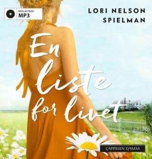 En liste for livet – Lori Nelson Spielman, lydbokens omslag