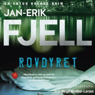 Rovdyret – Jan-Erik Fjell, lydbokens omslag