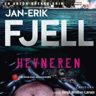Hevneren – Jan-Erik Fjell, lydbokens omslag