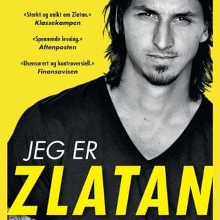Jeg er Zlatan – Zlatan Ibrahimovic og David Lagercrantz, lydbokens omslag