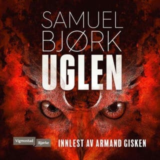 Uglen – Samuel Bjørk, lydbokens omslag