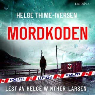 Mordkoden – Helge Thime-Iversen, lydbokens omslag