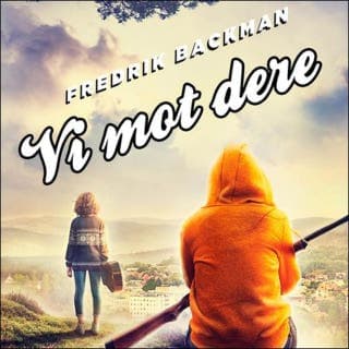 Vi mot dere – Fredrik Backman, lydbokens omslag