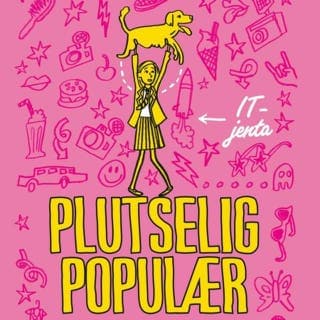 Plutselig populær – Katy Birchall, lydbokens omslag