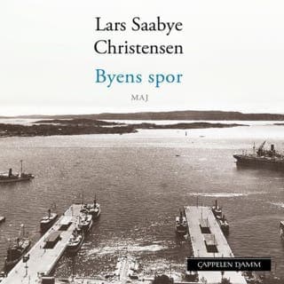 Byens spor – Lars Saabye Christensen, lydbokens omslag