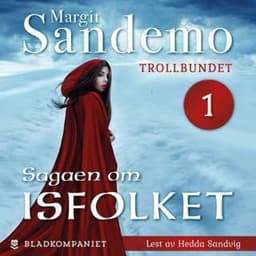 Trollbundet – Margit Sandemo, lydbokens omslag