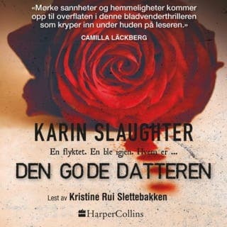 Den gode datteren – Karin Slaughter, lydbokens omslag