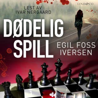 Dødelig spill – Egil Foss Iversen, lydbokens omslag