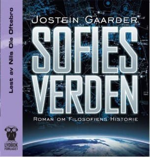 Sofies verden – Jostein Gaarder, lydbokens omslag