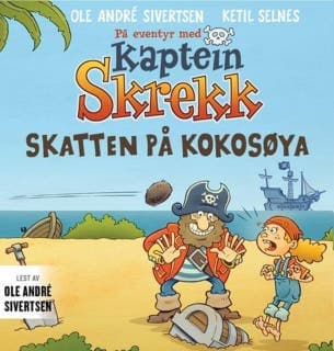 Skatten på Kokosøya – Ole André Sivertsen, lydbokens omslag