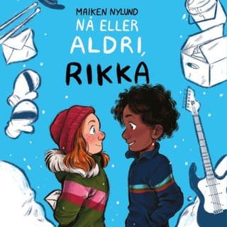 Nå eller aldri, Rikka – Maiken Nylund, lydbokens omslag