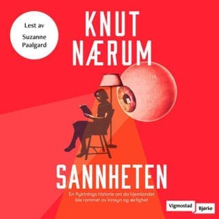 Sannheten – Knut Nærum, lydbokens omslag