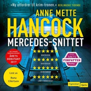 Mercedes-snittet – Anne Mette Hancock, lydbokens omslag