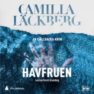 Havfruen – Camilla Läckberg, lydbokens omslag