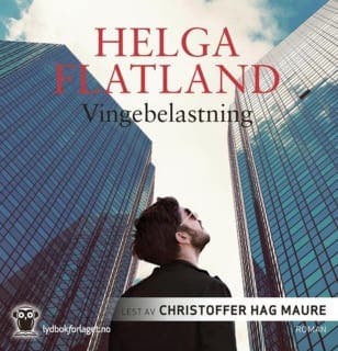 Vingebelastning – Helga Flatland, lydbokens omslag