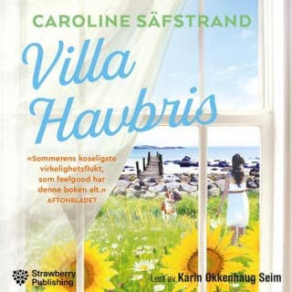 Villa Havbris – Caroline Säfstrand, lydbokens omslag