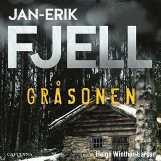 Gråsonen – Jan-Erik Fjell, lydbokens omslag