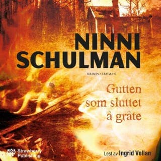 Gutten som sluttet å gråte – Ninni Schulman, lydbokens omslag
