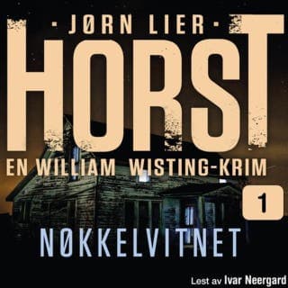 Nøkkelvitnet – Jørn Lier Horst, lydbokens omslag