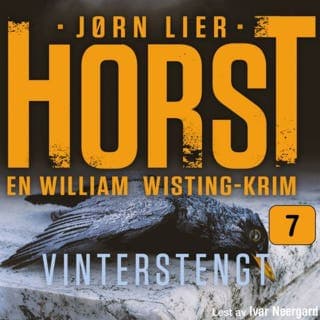 Vinterstengt – Jørn Lier Horst, lydbokens omslag
