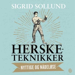 Hersketeknikker – Sigrid Sollund, lydbokens omslag