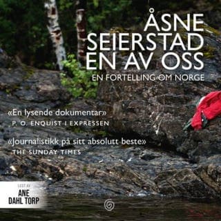 En av oss – Åsne Seierstad, lydbokens omslag