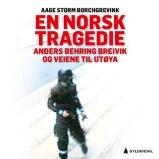 En norsk tragedie – Aage Storm Borchgrevink, lydbokens omslag