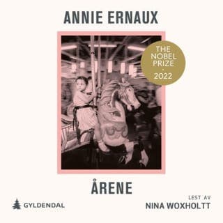 Årene – Annie Ernaux, lydbokens omslag
