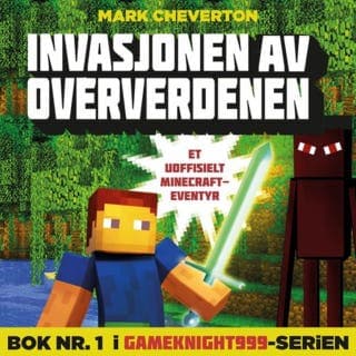 Invasjonen av Oververdenen – Mark Cheverton, lydbokens omslag