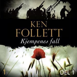 Kjempenes fall – Ken Follett, lydbokens omslag