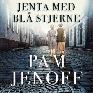 Jenta med blå stjerne – Pam Jenoff, lydbokens omslag