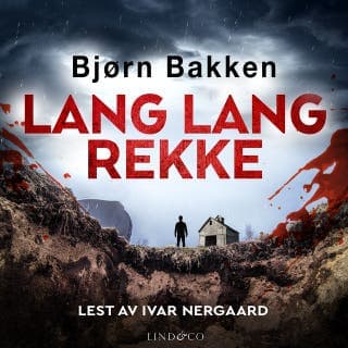Lang lang rekke – Bjørn Bakken, lydbokens omslag