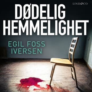 Dødelig hemmelighet – Egil Foss Iversen, lydbokens omslag