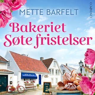 Bakeriet Søte fristelser – Mette Barfelt, lydbokens omslag