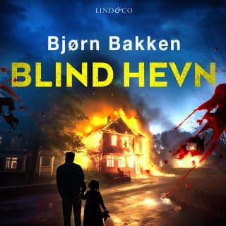 Blind hevn – Bjørn Bakken, lydbokens omslag