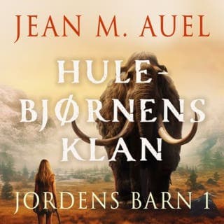 Hulebjørnens klan – Jean M. Auel, lydbokens omslag