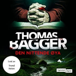 Den nittende øya – Thomas Bagger, lydbokens omslag