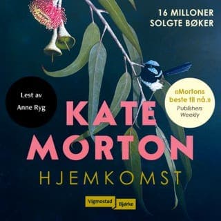 Hjemkomst – Kate Morton, lydbokens omslag