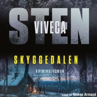 Skyggedalen – Viveca Sten, lydbokens omslag