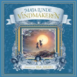 Vindmakeren – Maja Lunde, lydbokens omslag