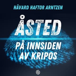 Åsted – Håvard Haftor Arntzen, lydbokens omslag