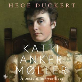 Katti Anker Møller – Hege Duckert, lydbokens omslag